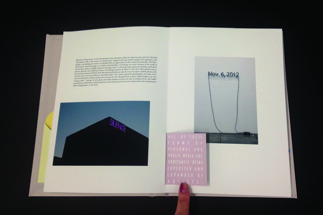 Bleed publication book page